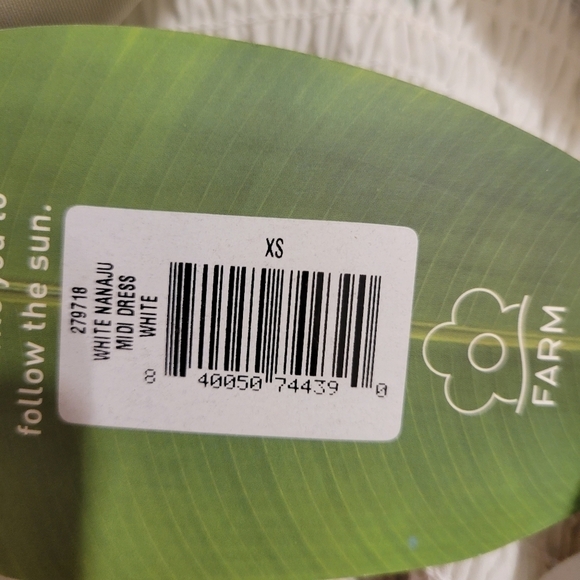 Farm Rio White Nanaju Midi Dress - Picture 9 of 12